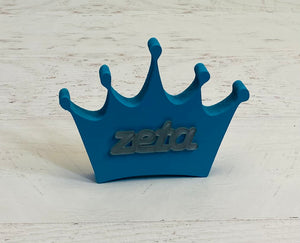 Zeta Tau Alpha - Crown Decor