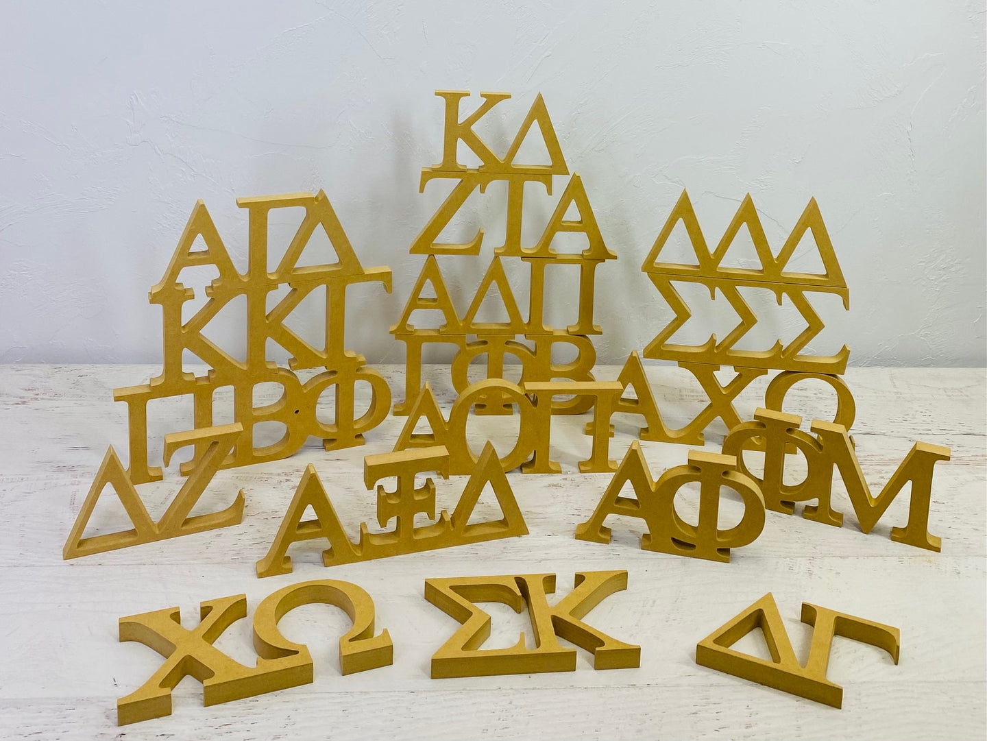 Gamma Phi Delta - Wood Letters
