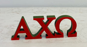 Alpha Chi Omega - Stand-up Letters
