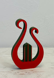 Alpha Chi Omega - Lyre Decor