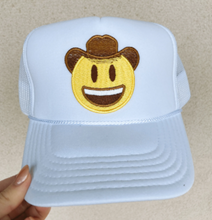 Load image into Gallery viewer, Cowboy Emoji Hat
