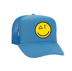 Delta Gamma Smiley Face Hat