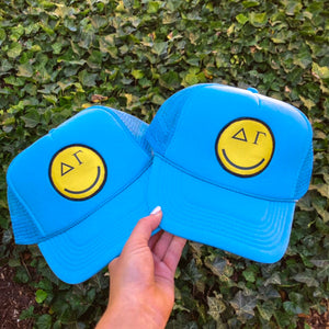 Delta Gamma Smiley Face Hat
