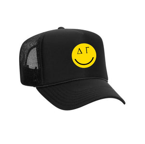Delta Gamma Smiley Face Hat