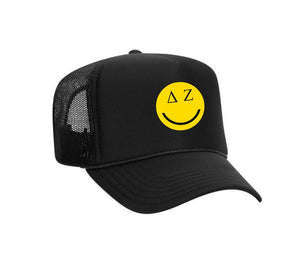 Delta Zeta Smiley Face Hat