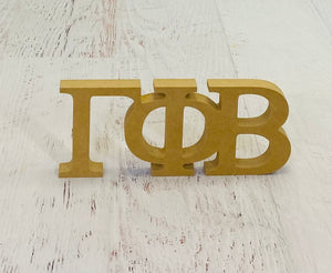 Gamma Phi Beta - Unfinished Stand-up Letters