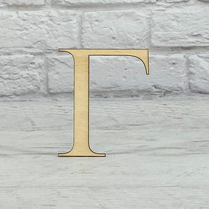 Individual Greek Letters