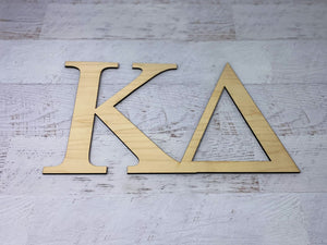 Kappa Delta - Wood Letters