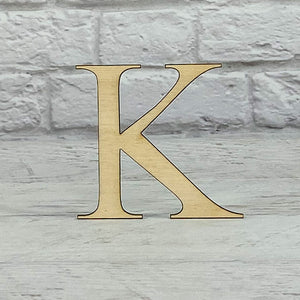 Individual Greek Letters