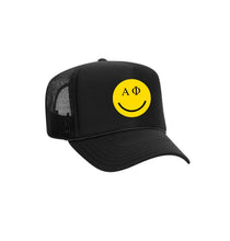 Load image into Gallery viewer, Alpha Phi Smiley Face Hat
