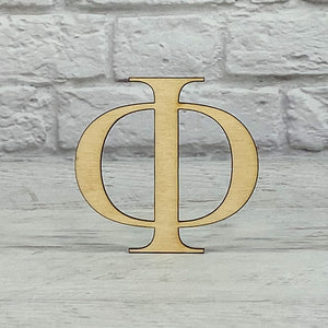 Individual Greek Letters