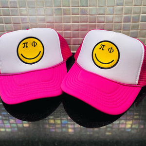 Pi Phi Smiley Face Hat