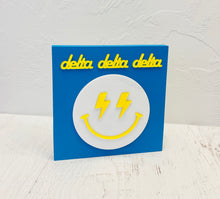 Load image into Gallery viewer, Sorority Smiley Face Art Panel
