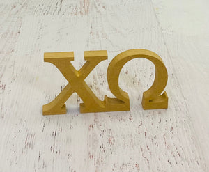 Chi Omega - Unfinished Stand-up Letters