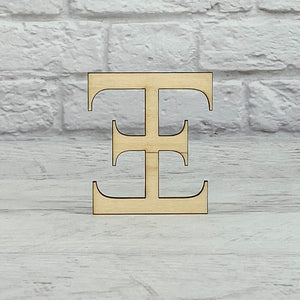 Individual Greek Letters