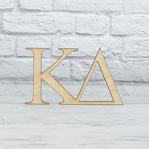 Kappa Delta - Wood Letters