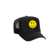 Load image into Gallery viewer, Pi Phi Smiley Face Hat
